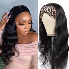 Hair Material 100% Human Hair From One Donor Color Natural Black Lace Non-Lace Headband Wig Can Be Dyed Yes, Last for one more year Hairline Pre-plucked Natural Hairline Wig Combs 4 Combs Inside Cap Size Average Size, with Adjustable 4 Strap Free Shipping USA (3-5 Bdays), others (5-7 Bdays) Returns Accept 30-day no reason return & exchange, with hair not be used Free Gifts Wig cap,exquisite Gift Packs Body Wave Headband Wig, Wig Headband, Half Wig, Headband Wig, Lace Headband, Wigs Human Hair, Half Wigs, Lace Headbands, Headband Wigs