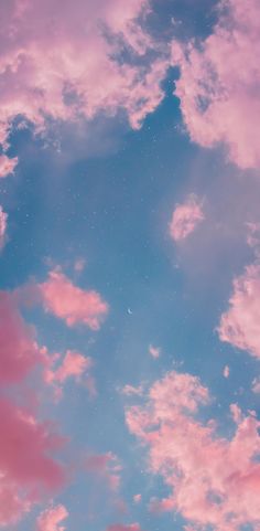 Wallpapers for iPhone 12 Pro, 12 Pro Max Pink Clouds Wallpaper, Clouds Wallpaper Iphone, Pastel Pink Wallpaper, Pink Wallpaper Backgrounds, Iphone Wallpaper Sky, Night Sky Wallpaper, Aesthetic Sky, Cute Tumblr Wallpaper, Whatsapp Wallpaper