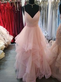 Prom Dresses 2023 Light Pink, Grad Dresses Light Pink, Prom Dresses 2023 Puffy, Ballgown Prom Dress Pink, Pink Pastel Prom Dress, Pink Prom Dresses Poofy, Pastel Pink Prom Dresses, Light Pink Prom Dress Ball Gown, Cute Prom Dresses Pink