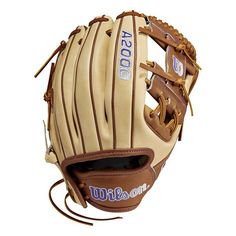 a baseball glove is shown on a white background