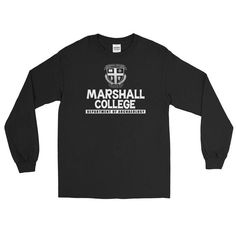 Indiana Jones Marshall College Long Sleeve T-ShirtFathers Day Gift Idea Winter Long Sleeve T-shirt With Ribbed Cuffs, Classic Long Sleeve T-shirt For Spring, Collegiate Winter T-shirt With Relaxed Fit, Classic Long Sleeve Fall T-shirt, Classic Winter T-shirt With Relaxed Fit, Collegiate Style Long Sleeve Spring Sweatshirt, Fall Cotton T-shirt With Ribbed Cuffs, Collegiate Long Sleeve College T-shirt, Collegiate Long Sleeve Top With Ribbed Cuffs