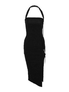 Split Halter Party Maxi Dress Split Halter Maxi Dress - AnotherChill Maxi Dress Design, Maxi Dress Designs, Stretch Mesh Fabric, Band Design, Halter Maxi Dress, Maxi Dress Black, Dress Stores Online, Halter Maxi, Maxi Robes