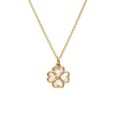 14K YELLOW GOLD MOTHER OF PEARL FOUR LEAF CLOVER PENDANT OR NECKLACEWidth : 11mm Length : 11mmThickness : 2.75mm Luck Necklace, Good Luck Necklace, Four Leaf Clover Necklace, Clover Pendant, Clover Charm, Clover Necklace, Four Leaves, Yellow Gold Pendants, Four Leaf