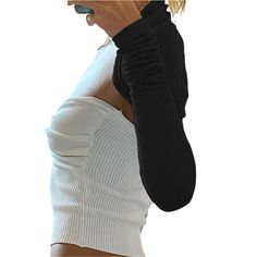 Shrug Crop Top for Women Aesthetic Black Long Sleeve Cardigan T Shirt Y2k Grunge Clothes Basic Party Streetwear White Y2k Style Tops For Club, Y2k Style Tops For Winter Night Out, High Stretch Y2k Tops For Club, Y2k Tops For Night Out In Winter, Y2k Winter Tops For Night Out, Y2k Long Sleeve Crop Top For Party, Y2k High Stretch Tops For Fall, Y2k High Stretch Fall Tops, High Stretch Y2k Tops For Fall