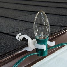 We've taken one of the best all-around light clips on the market and made them even better!The updated design features include: An improved fit on gutters and under shingles for a more secure hold all season long An integrated utility hook for maximum versatility Easier and more precise bulb installation 1 set package (set includes 50 clips) Commercial grade Christmas hardware Designed for and used by professional decorators Works with new style LED as well as traditional C6, C7, C9, icicle and Outdoor Christmas Lights Clips, Miniature Lights, Patio Furniture Umbrella, Billiard Pool Table, Hammock Stands, Trash Containers, Billiard Accessories, Spa Accessories, Rain Gutters