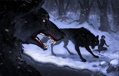 Wolf Artwork, Werewolf Art, Canine Art, Scene Art, Anime Wolf, Fantasy Creatures Art, Bad Things, Animal Sketches, Wolf Art