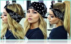 Celebrity Long Hair, Hairstyles Halloween, Men Prom, Halloween Hairstyles, Helmet Hair, Pia Mia, Estilo Cholo, Hairstyle Short, Bandana Styles