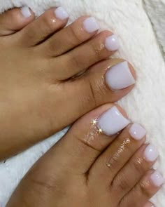 Ombre Nail Design, Milky Nails, Toe Nail Designs