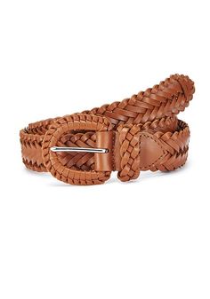 This braided belt is perfect for your next outfit. Womens Leather Belt, Braided Leather Belt, Minimalist Accessories, Braided Belt, Tie Neck Blouse, Next Clothes, Women's Wear, Leather Belts, Braided Leather