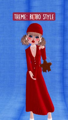 roblox dti outfit idea Outfit Idea, Retro Style, Retro Fashion