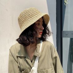 SPECIFICATIONS Foldable Hand-woven Straw Hat Ladies Spring and Summer Vacation Beach Fisherman HatBig Brim Shade Small Fresh BucketHat Brand Name: None Department Name: Adult Applicable Scene: Outdoor Gender: WOMEN Feature: Sun protection Applicable Season: Spring and Summer Material: Straw Material: Raffia Origin: Mainland China CN: Zhejiang Model Number: TYM-162 Pattern Type: Solid Release Date: Summer2022 Style: Casual Item Type: Sun Hats Place Of Origin: China (Mainland) Applicable age: 15-3 Straw Bucket Hat, Cottagecore Outfits, Kawaii Dress, Black Camel, Vacation Beach, Lolita Dress, New Tops, New Instagram, Straw Hat