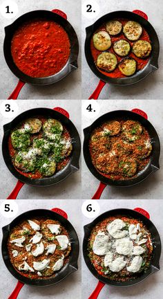 the steps in how to cook an entree