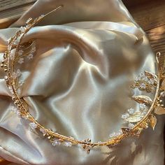 Brand New, Never Warn Bridal Head Piece. It’s Beautiful Bridal Head Piece, Gold Headband, Rayon Pants, Head Piece, Jelly Shoes, Bridal Headband, Walker Boots, Bridal Headpieces, Pajama Shirt