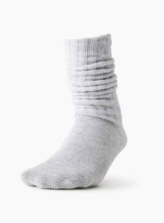 BEST-EVER SLOUCHY CREW SOCK Super Soft Socks For Fall Loungewear, Cozy Solid Color Knee-high Socks, Casual Cozy Fit Socks For Loungewear, Comfortable Ribbed Cozy Socks, Comfortable Cozy Ribbed Socks, Cozy Cotton Ribbed Socks, Cozy Ribbed Cotton Socks, Cozy Ribbed Socks, Casual Soft Socks For Loungewear