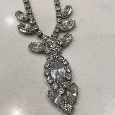 Beautiful Vintage Piece. Purchased At A Vintage Shop. No Stones Missing. One Of A Kind. Vintage Rhinestone Necklace, Rhinestone Necklace, Vintage Shop, Vintage Rhinestone, Antique Jewelry, Womens Jewelry Necklace, Vintage Shops, Vintage Antiques, Jewelry Necklaces