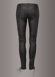 Gothic Leather Bottoms For Alternative Fashion, Black Rocker Style Leather Pants For Alternative Fashion, Gothic Fitted Faux Leather Bottoms, Black Gothic Leather Pants, Gothic Black Leather Pants, Fitted Leather Gothic Pants, Gothic Leather Pants For Fall Alternative Fashion, Gothic Leather Bottoms For Fall, Black Gothic Leather Pants For Fall