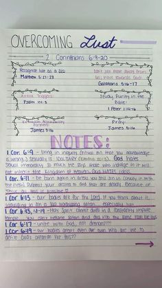 Lust In The Bible, Lust Bible Study, Christian Notes Ideas, How To Bible Journal, Bible Study Notebook Ideas, Bible Annotations Key, Bible Study Ideas For Teens, How To Bible Study, Church Notes Journal Ideas