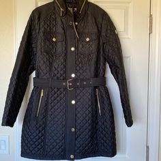 Jacket Michael Kors Size M New With Tag Jacket Outfit, Utility Jacket, Michael Kors Black, Jacket Outfits, Coats Jackets, Michael Kors, Jackets & Coats, Jackets For Women, Women Shopping