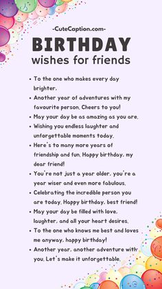 Birthday Wishes for Best Friend Birthday Qoute Post For Friend, Caption For Birthday Wishes For Friend, Birthday Day Wishes For Best Friend, Birthday Quotes For Best Friend Wishes, Happy Birthday Caption For Best Friend, Bday Captions For Best Friend, Birthday Qoute Post, Birthday Captions For Friend, Wishes For Best Friend Birthday