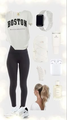 Outfit Inspo Layout, Habits Aesthetic, Cute Back To School Outfits, Cute Middle School Outfits, Preppy Outfits For School, Simple Outfits For School, Look Legging, Preppy Summer Outfits, Casual Preppy Outfits