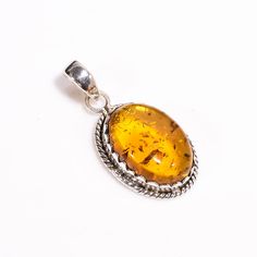 ------------------------------------------ Welcome to Our Shop Himalyaquartz ------------------------------------------ Amber Pendant Baltic Amber 925 Sterling Silver Minimalist Style Pendant Baltic Amber Gemstone handmade Oval Pendant For Loving Gift H-SP23 Description :- SKU:- H-SP23 Metal:-  Sterling Silver Metal Purity:- 925 Gemstone:- Amber Stone Creation- Lab Created Gemstone Color:- Yellow\Gold Gemstone Size:- 13X18 mm Gemstone Shape :- Oval Gemstone Type:- Cabochon Welcome to Himalya Qua Sterling Silver Jewelry With Oval Cabochon, Oblong Sterling Silver Jewelry With Polished Finish, Classic Handmade Oval Cabochon Jewelry, Handmade Classic Oval Cabochon Jewelry, Polished Oblong Sterling Silver Jewelry, Sterling Silver Jewelry With Oval Cabochon Natural Stones, Oval Jewelry With Natural Inclusions For Jewelry Making, Handmade Oblong Silver Jewelry, Minimalist Handmade Oblong Jewelry