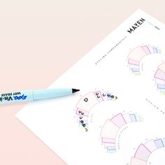 Styling Fundamentals Practice Chart - No. 001 | Maven Artistry Lash Training