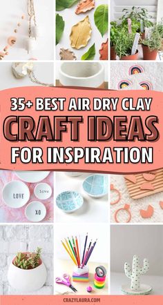 the best air dry clay craft ideas for inspiration