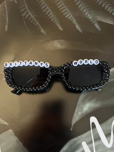 Custom made bedazzled square frame glasses for any event Birthday, bachelorette, sports event, concert, or just the everyday.  If you do not see a color listed that you want message me and I can probably make it happen. Rectangular Glass Sunglasses For Party, Rectangular Glass Sunglasses For Parties, Party Sunglasses With Square Glass Frame, Decorated Sunglasses, Bridal Sunglasses, Party Survival Kit, Bachelorette Hangover Kit, Birthday Sunglasses, Bachelorette Sunglasses