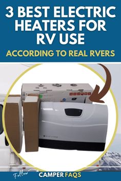 three electric heaters for rv use according to real rivers