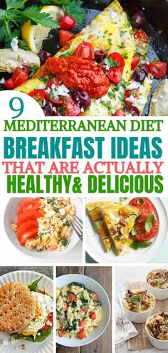 Mediterranean Diet Breakfast Recipes, Mediterranean Diet Breakfast, Mediterranean Diet Food List, Mediterranean Diet Recipes Dinners, Breakfast Oatmeal, Mediterranean Diet Meal Plan, Easy Mediterranean Diet Recipes, Mediterranean Diet Plan, Overnight Oat