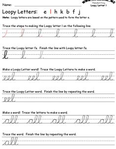 handwriting worksheet for kids to learn how to write the letter k in english