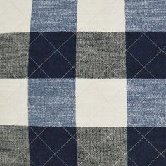 a blue and white checkered fabric