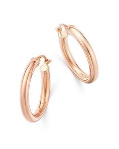 Bloomingdale's Fine Collection Wide Hoop Earrings in 14K Rose Gold - Exclusive Rose Gold Jewellery, Rose Gold Hoop Earrings, Rose Gold Jewelry, Gold Hoop, Gold Hoop Earrings, Gold Jewellery, Gold Jewelry, Jewelry Accessories, Hoop Earrings