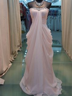 Prom Dresses Pink, Pink Floor, Graduation Party Dresses, Vestidos Color Rosa, Prom Dresses 2016, Stunning Prom Dresses, Floor Length Prom Dresses, Pink Formal Dresses, Prom Dress Inspiration