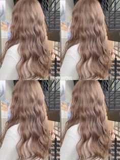 Sepia Hair Color, Gold Beige Hair, Natural Light Brown Hair Color, Very Light Brown Hair, Beige Brown Hair, Extreme Haircut, Haircut Transformation, Best Haircuts For Women