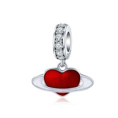 925 Sterling Silver Enamel Red Heart Charm Bead Fits European Charm Bracelet Pendant Material:  Pure 925 sterling silver Item Type: Charms, DIY Jewelry Great gift idea for Christmas, Birthday etc. For more dangle charms, click: https://www.etsy.com/shop/AllJewelrySupplies?section_id=25033382 Go back to the store, click: www.alljewelrysupplies.etsy.com Bracelet Viking, Charms Pandora, Bracelet Pandora, Jewelry Making Bracelet, Jewelry Diy Bracelets, Bracelets Diy, Pandora Style, Bracelet Diy, Handbag Charms