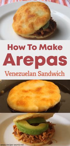 how to make arepass in venezuela sandwich