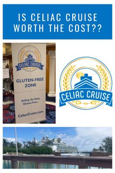 an advertisement for the cruise ship is shown