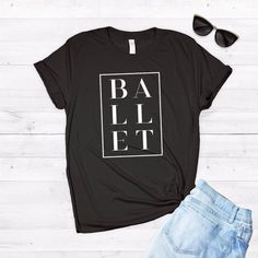 Ballet Shirt ∙ Ballerina Shirt ∙ Ballerina ∙ Dance Shirt ∙ Gymnasts Shirt ∙ Ballerina Outfit ∙ Dance Competition ∙ Softstyle Unisex Tee Dance Merch, Dance Shirts Ideas, Barre Clothes, Dance Essentials, Outfit Dance, Ballet Shirts, Gymnastics Shirts, Ballet Studio, Ballerina Dance