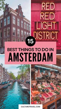 the best things to do in amsterdam