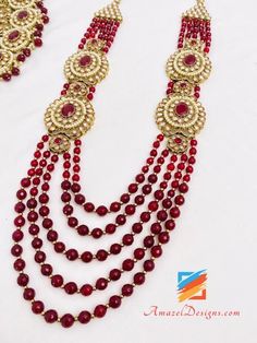 Polki Maroon Bridal Necklace Set, Long Mala, Tikka, Hand Piece, Head Piece - Matha Patti, Nath, Passa, Earrings Full Set. Available to be shipped for FREE from Canada to USA, Europe, Italy, Norway and everywhere else. Explore more PUNJABI BRIDAL JEWELLERY SETS 👉 PUNJABI BRIDAL JEWELLERY ONLINE 🛒 INDIAN BRIDAL JEWELLERY 📦Unmatched FREE Worldwide Shipping Baldeep, Canada ⭐️⭐️⭐️⭐️⭐️ Hello Kiran, Thank you! Thank you!❣️❣️❣️ for velvet phulkari as well as for studs which you send me as a gift. Bot Kundan Necklace With Latkans For Diwali Reception, Diwali Reception Kundan Necklace With Latkans, Traditional Necklaces With Latkans For Reception, Kundan Bridal Necklace With Latkans For Reception, Festival Kundan Necklace With Hand Set Round Beads, Kundan Necklaces With Latkans For Reception, Festival Kundan Necklace With Round Beads, Festive Hand-set Kundan Necklace With Round Beads, Traditional Bridal Necklace With Hand-set Round Beads