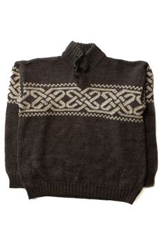 a sweater with an intricate design on it