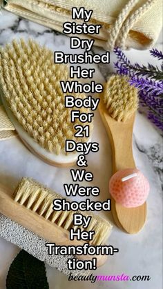 How To Dry Brush, Benefits Of Dry Brushing, Dry Brushing Skin, Lymph Massage, Dry Body Brushing, Skin Brushing, Dry Brush, Body Brushing, Natural Beauty Tips