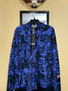 New with tags 100% authentic or your money back picture # 6 tells how to check authenticity ships same day Mens Versace, Back Pictures, Versace Jeans Couture, Versace Jeans, Full Zip Hoodie, Puma Jacket, Zip Hoodie, Sweater Outfits, Versace