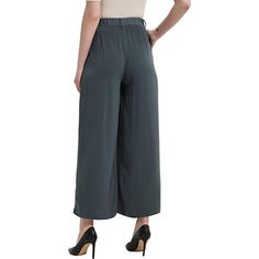 Amazing design can be found in these Women High Waist Casual Wide Leg Long Palazzo Pants Regular Trousers. These are created using excellent materials, including spandex and polyester. These are excellent during the summertime. These palazzo pants are more enticing and demanding due to their solid pattern. These wide-leg pant designs are quite cozy and fashionable as well. Specifications: Material: Polyester, Spandex Fit Type: Regular Length: Full Length Season: Summer Closure Type: Button Fly G Versatile Wide-leg Elastane Pants, Wide-leg Dress Pants With Elastic Waistband, Wide-leg Elastane Dress Pants With Elastic Waistband, Solid Ankle-length 4-way Stretch Bottoms, Solid 4-way Stretch Ankle-length Bottoms, High-waisted Elastane Bottoms With Elastic Waistband, Versatile Elastic Waistband Bottoms, Ankle-length Elastane Pull-on Pants, 4-way Stretch Wide Leg Trousers With Elastic Waistband