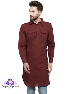 Designer Party Wear Punjabi Style Kurta For Man | Handmade Button Down Tunic Ethnic Summer Outfit | Comfortable Tops Summer Men's Clothing Kurta For Man, Punjabi Style, Kurta Top, Outfit Comfortable, Kurta Style, Tunic Designs, Indian Kurta, Ethnic Looks, Plus Size Designers