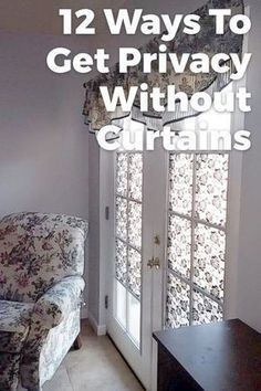 Cover Windows Without Curtains, Privacy Without Curtains, Windows Without Curtains, Diy Lace Privacy Window, Window Coverings Diy, Diy Privacy Screen, Window Treatments Ideas, Lace Window, Diy Window Treatments