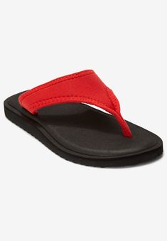 The next best thing to going barefoot, this perfect pair of summer sandals features a stretch fabric upper in an array vibrant hues to effortlessly Occasion Dresses Wedding, Footbed Sandals, Tunic Tank Tops, Swimsuits For All, Sport Sandals, Leather Shops, Thong Sandals, Casual Sandals, Sandals Summer