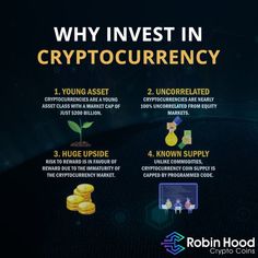 an info sheet describing the benefits of crypt currency