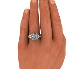 10mm, 3.60 ct., Round Colorless Moissanite, DEF Color, VVS Clarity. Channel Set Round colorless moissanite, 1.00 ct. Band width: 5.6mm 4.60 carat total weight. *The ring is custom made just for you in your ring size and metal preference. Order a free ring sizer here.*Please contact us prior to purchasing with any questions, we are happy to help. Moissanite Baguette Cut Diamond Promise Ring, Baguette Cut Moissanite Diamond Promise Ring, Luxury Moissanite Diamond Ring Channel Set, Luxury Channel Set Moissanite Diamond Ring, Promise Moissanite Diamond Ring With Round Cut, Luxury Channel Set Round Cut Diamond Ring, Luxury Moissanite Rings With Channel Set, Fine Jewelry Moissanite Diamond Ring Channel Set, Moissanite Diamond Ring For Anniversary